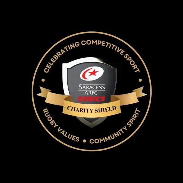 Saracens ARFC Sonics Charity Shield raffle promotional image